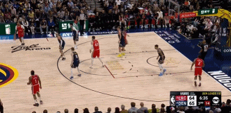 png电子平台12投11中！小卡连续转身晃动 迎着约基奇强投再度无解命中🤩