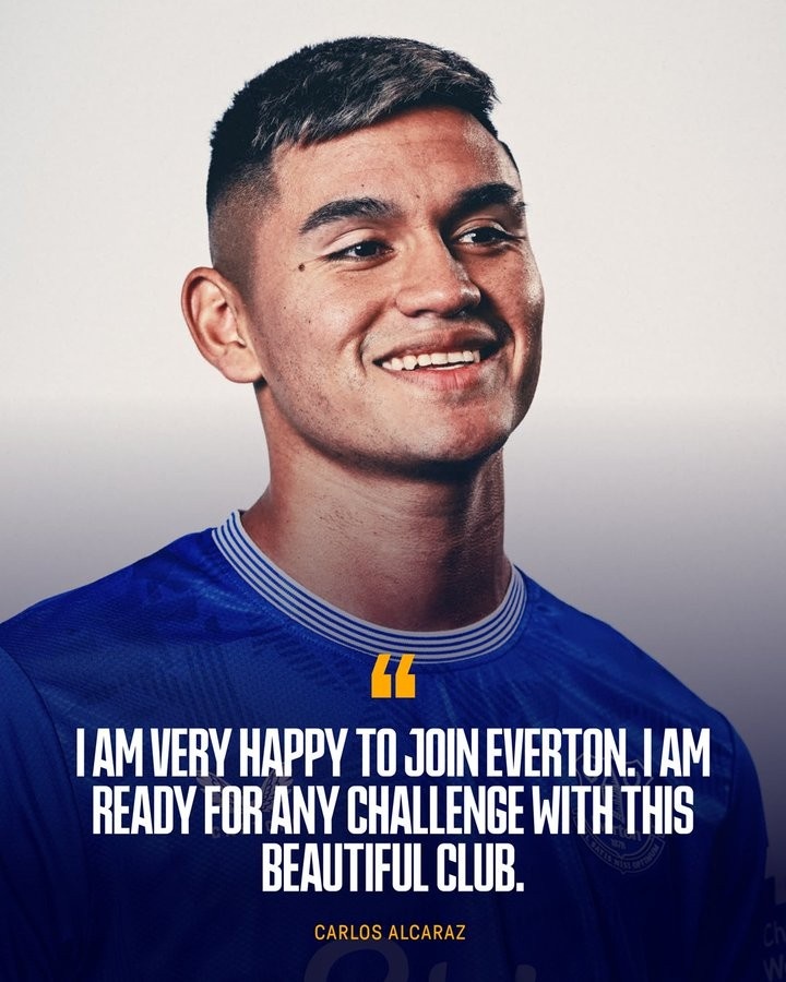 png电子官网官方：埃弗顿买断阿尔卡拉斯&签约2年，据悉费用1500万欧+300万欧